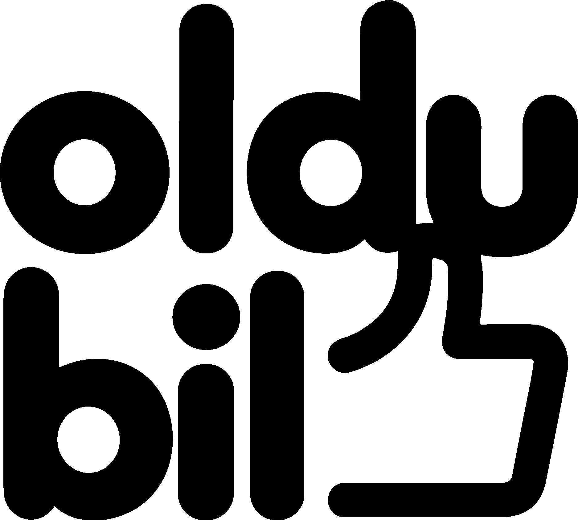 Oldubil Black Logo Vector Logo
